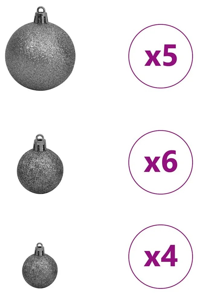 vidaXL Τεχνητό Χριστουγεννιάτικο Δέντρο Πράσινο 150 cm PVC