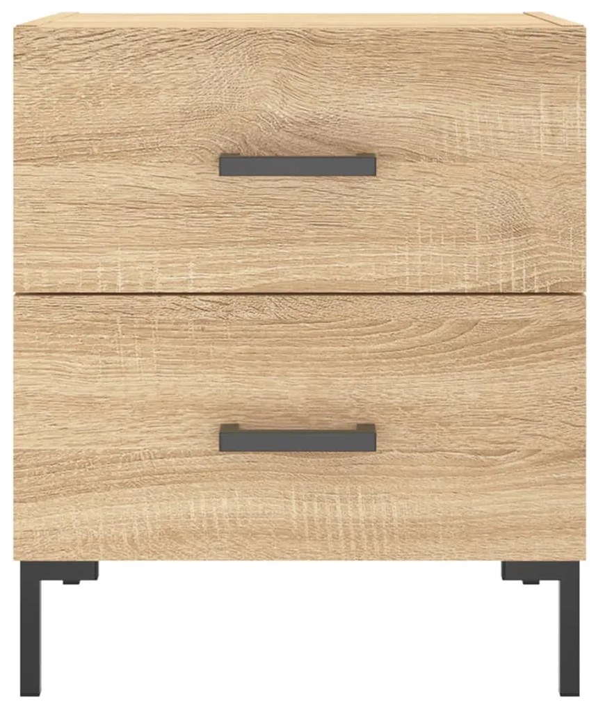 vidaXL Κομοδίνο Sonoma Δρυς 40 x 35 x 47,5 εκ. από Επεξεργασμένο Ξύλο