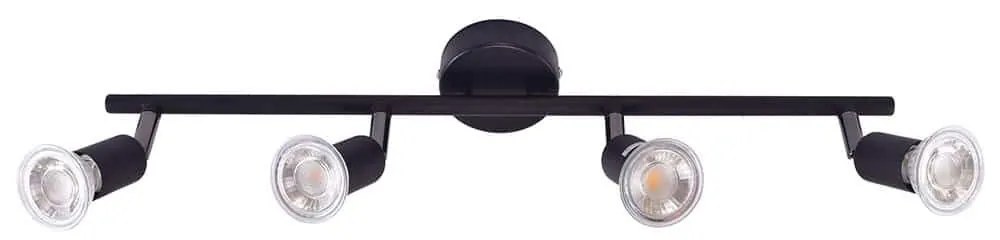 Φωτιστικό Οροφής Spot SE 140-B4 77-3557 Saba Black Mat Homelighting Metal