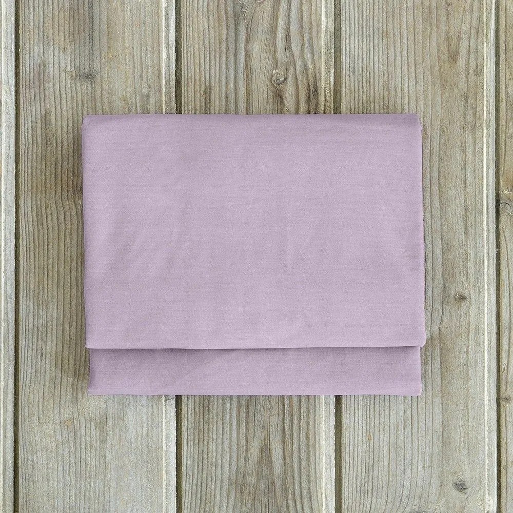 Σεντόνι Unicolors Pale Mauve Nima Υπέρδιπλo 240x260cm 100% Βαμβάκι