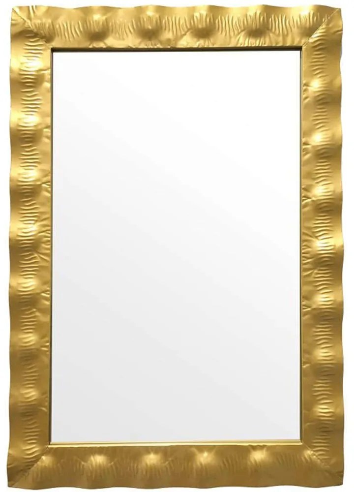 Καθρέπτης Fezco 233-000033 72x3x102cm Gold Mdf, Metal