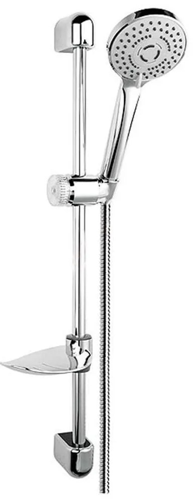 Κολώνα Ντους Με Ράφι Και Τηλέφωνο Tutti N340 Chrome Ferro Ορείχαλκος
