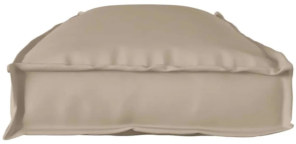 vidaXL Μαξιλάρι παλέτας για πάγκο Taupe 110 x 40 x 8 εκ Ύφασμα Oxford