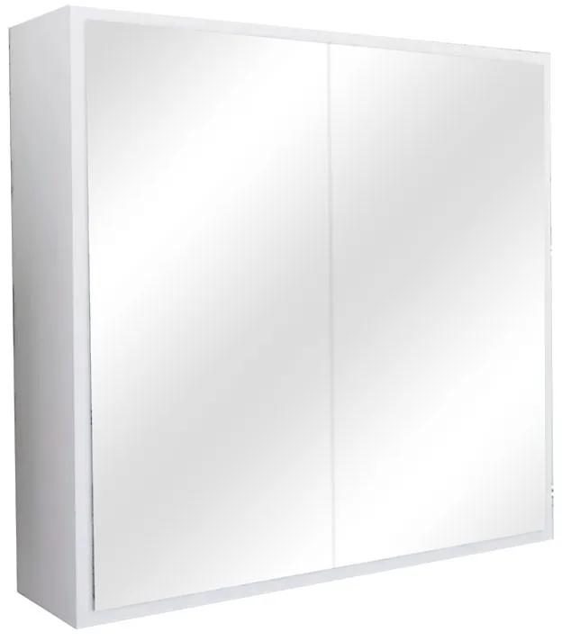 Καθρέπτης μπάνιου Poliana pakoworld λευκό 70x17x70εκ Model: 120-000287