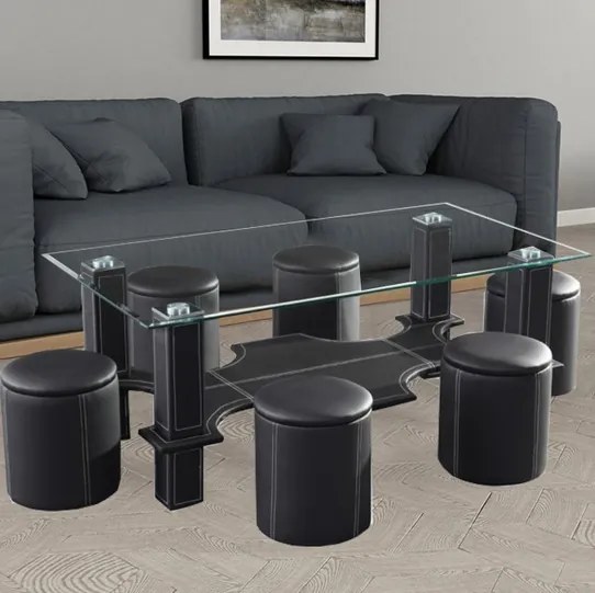 Τραπεζάκι σαλονιού ALBA 130x70x45 DIOMMI 32-043