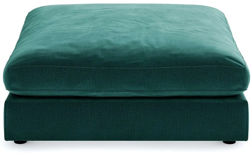 Σκαμπό Seattle L101, 110x110x44cm, Ταπισερί, Στυλ: Μοντέρνο, Πόδια: Πλαστική ύλη, Ξύλο, Πλαστικοποιημένη μοριοσανίδα, Πράσινο | Epipla1.gr