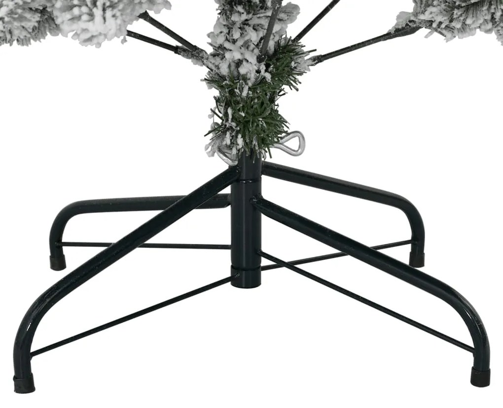 vidaXL Χριστουγεννιάτικο Δέντρο Τεχνητό Αρθρωτό με Χιόνι 120 εκ.