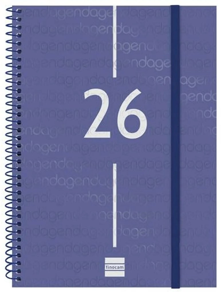 Ατζέντα Finocam YEAR Μπλε A5 15,5 x 21,2 cm 2026