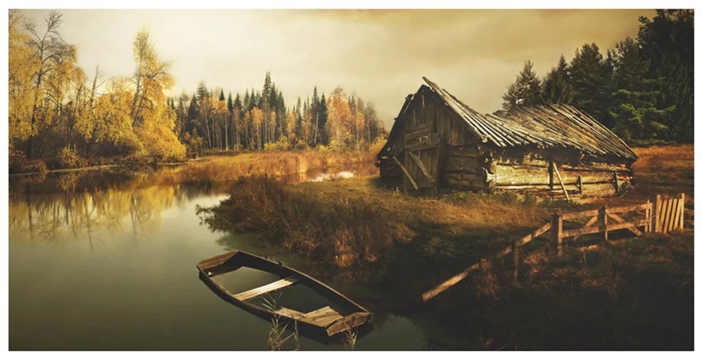 Ταπετσαρία XXL - Desolate hut 550x270