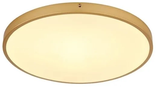 Πλαφονιέρα Φωτιστικό Οροφής LED 30W Χρυσό Tibey Φ45 12381-30 Globo Lighting-12381-30-Χρυσό 12381-30