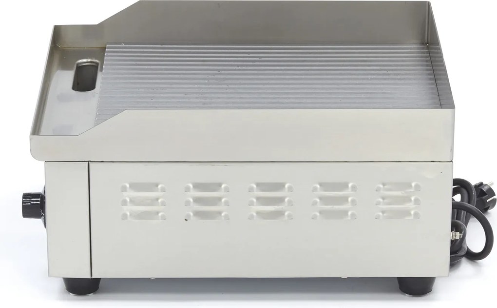 Griddle - Grooved - 36cm - incl Drip Tray
