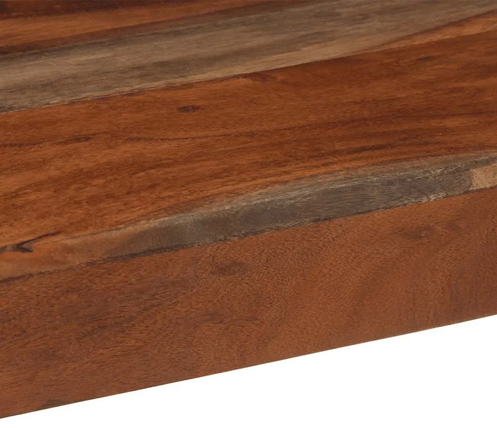 Τραπέζι κονσόλας 120x30x76 cm μασίφ ξύλο ακακίας - Καφέ