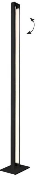 Φωτιστικό Δαπέδου Tiffany 4220800 μαύρο Viokef-4220800-Μαύρο 4220800
