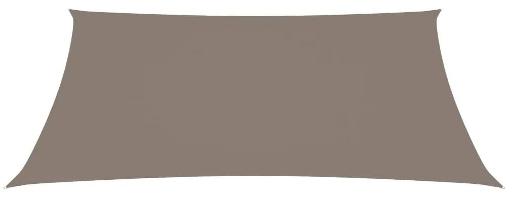 Πανί Σκίασης Ορθογώνιο Taupe 6 x 8 μ. από Ύφασμα Oxford - Μπεζ-Γκρι