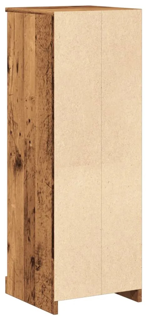 vidaXL Ντουλάπι Όψη Παλαιού Ξύλου 36x35,5x103,5 εκ. Επεξεργασμένο Ξύλο