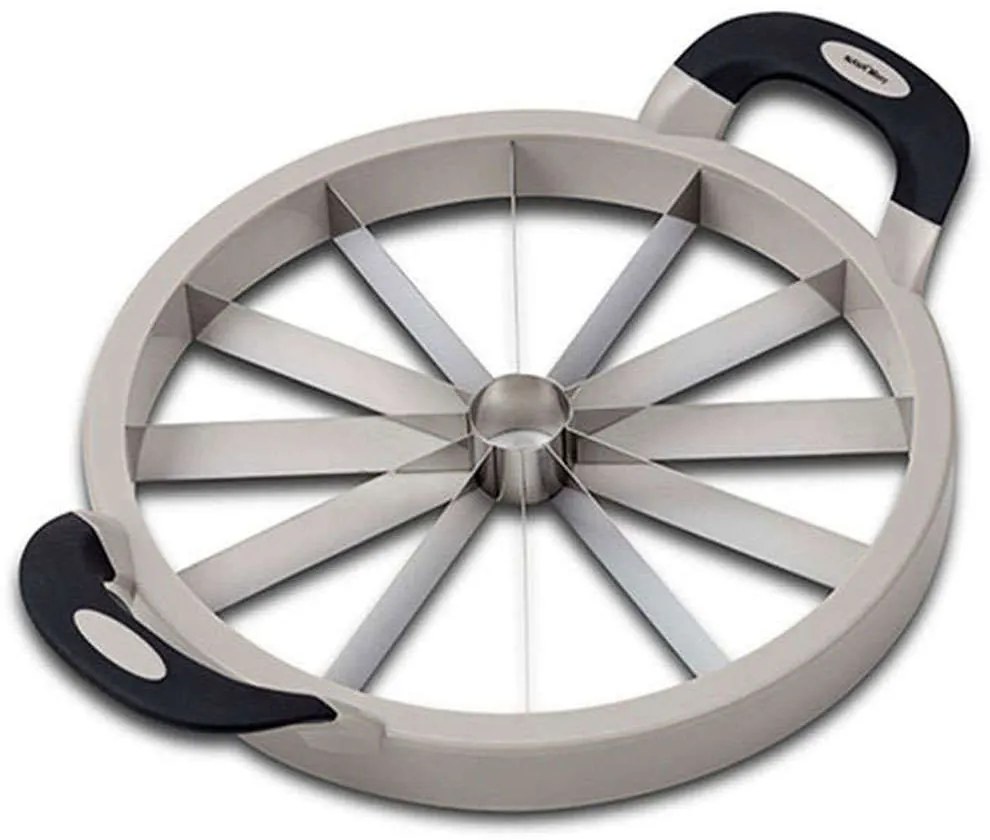 Κόπτης Καρπουζιού Misty 10-111-100 28cm Beige-Black Nava Stainless Steel