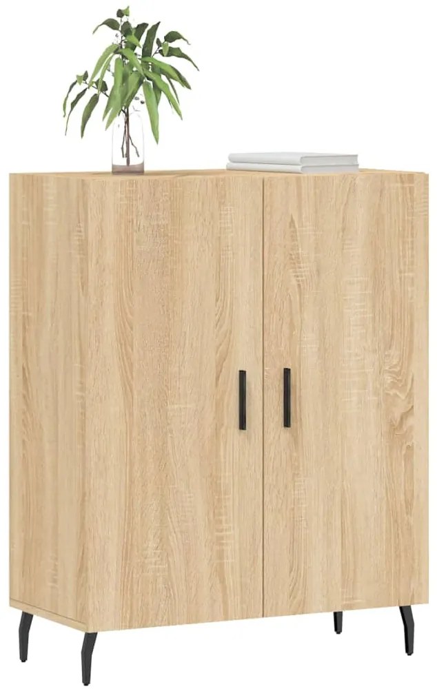 vidaXL Ντουλάπι Sonoma Δρυς 69,5 x 34 x 90 εκ. από Επεξεργασμένο Ξύλο