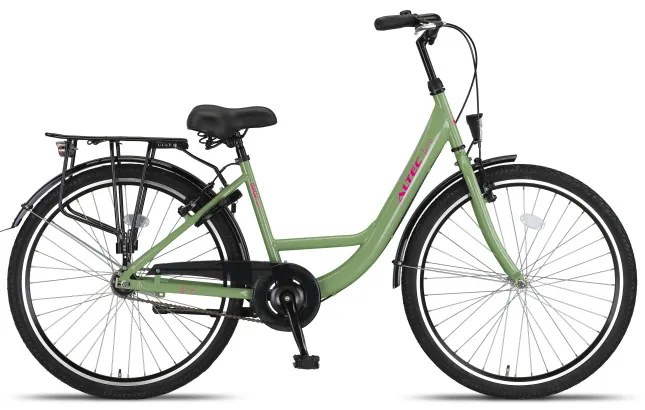 Belle 26 Inch Girls Rim Brakes Light GreenAltec