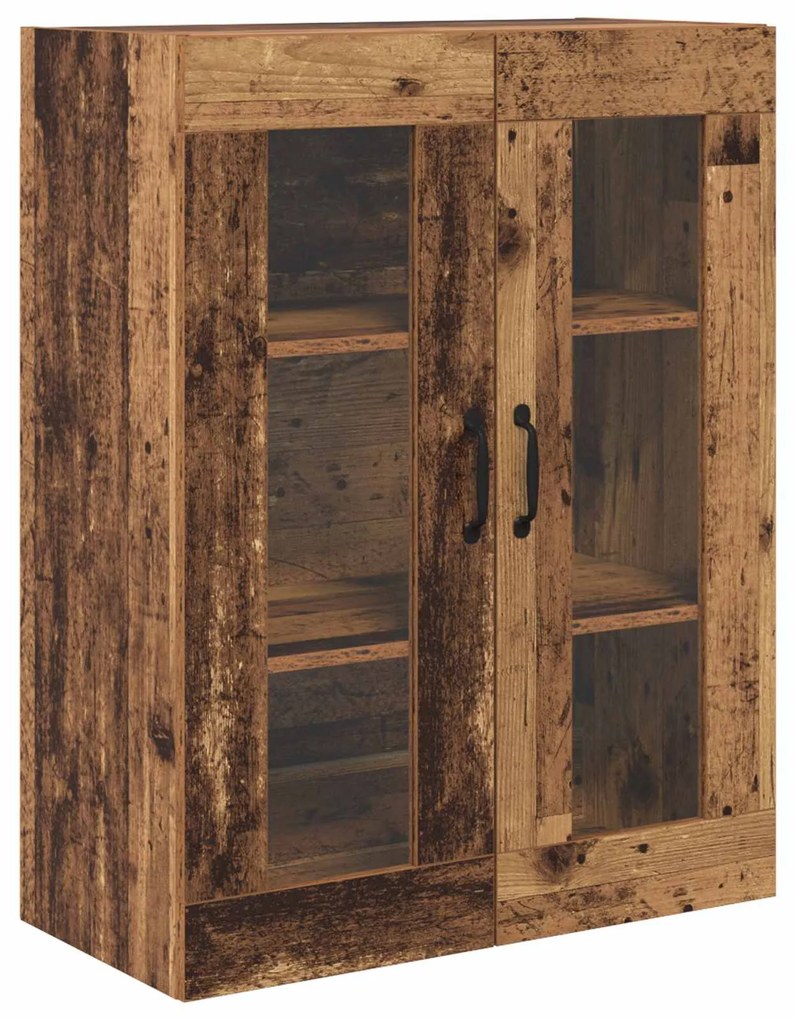 vidaXL Highboard Παλιό Ξύλο 69,5 x 34 x 180 εκ. Επεξεργασμένο ξύλο