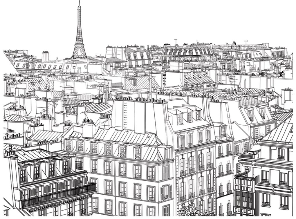 Φωτοταπετσαρία - Parisian's sketchbook 450x270