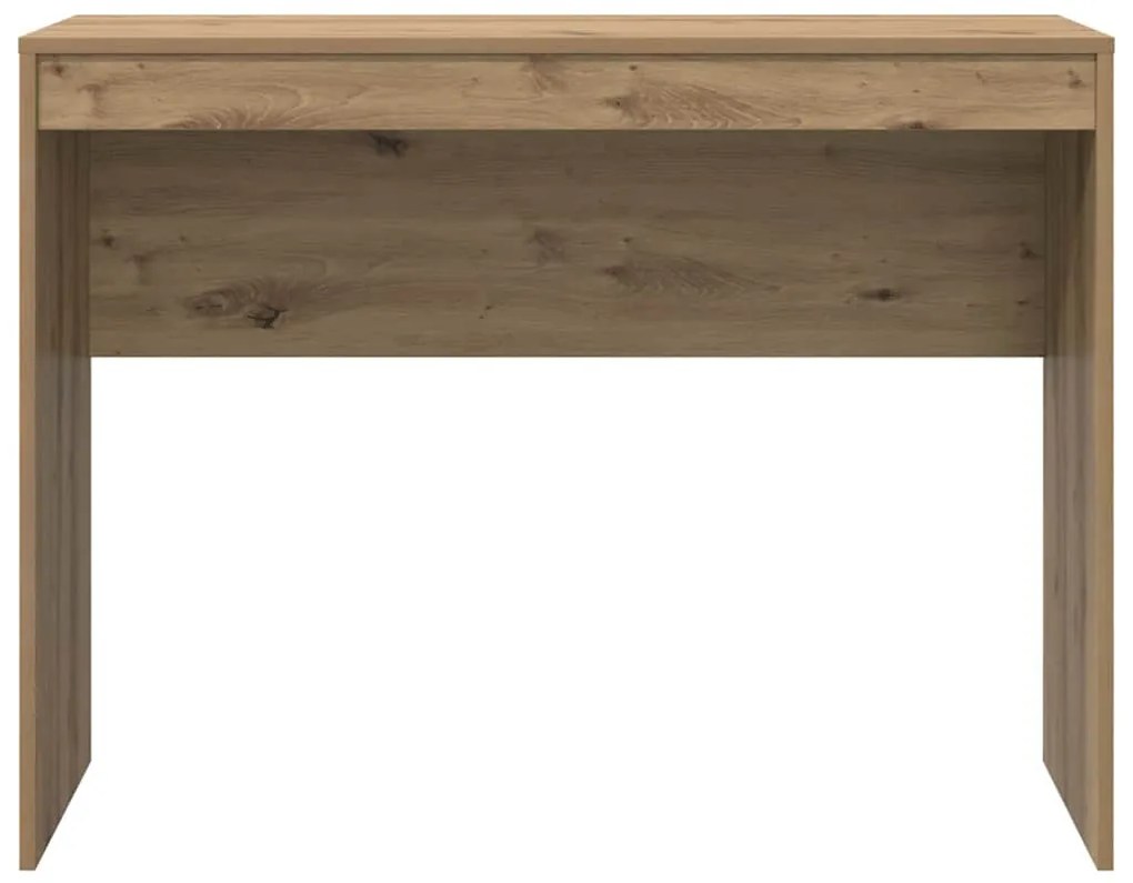 vidaXL Γραφείο artisan δρυς 100 x 40 x 76 εκ. Επεξεργασμένο ξύλο