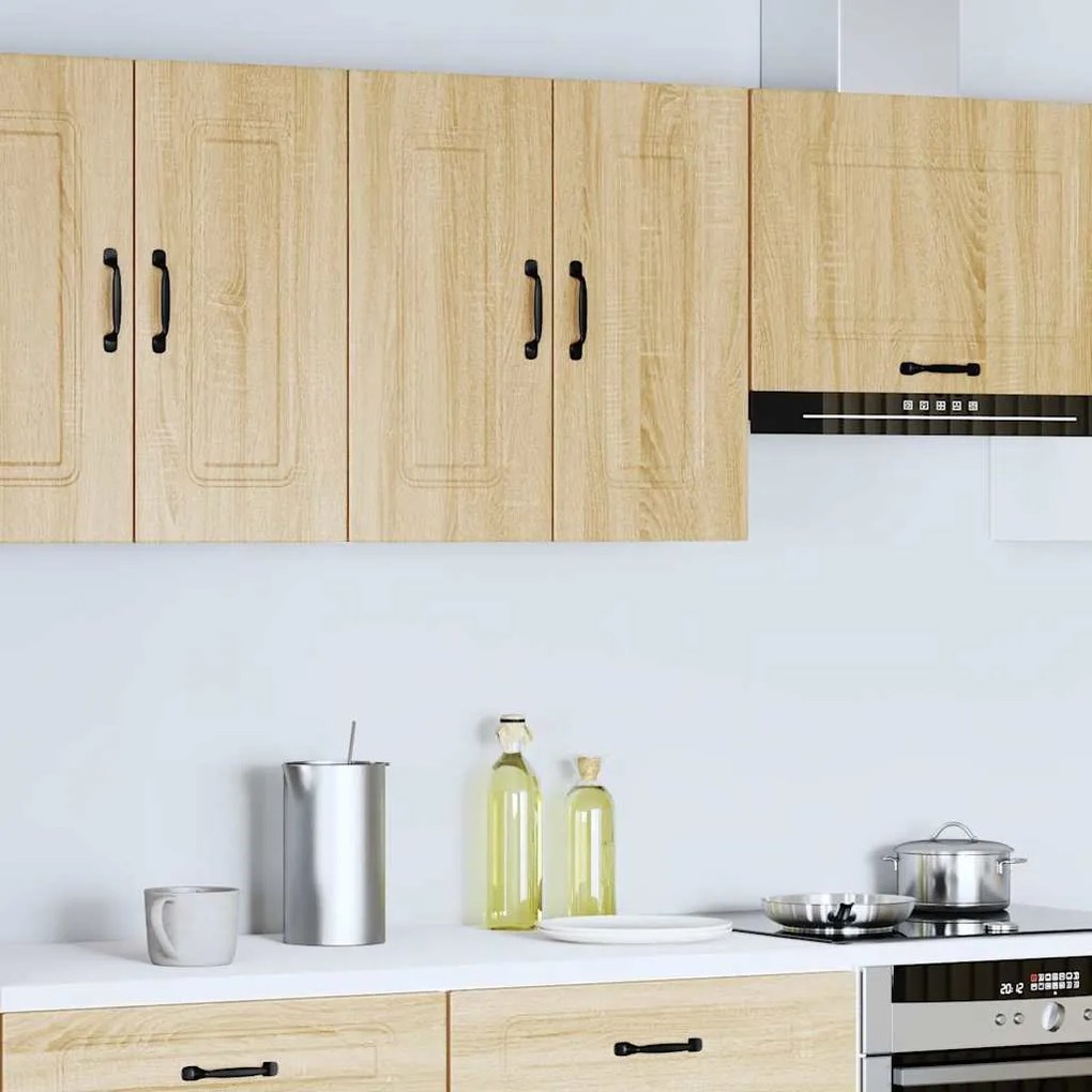 ντουλάπι τοίχου κουζίνας "Kalmar" Sonoma Oak Engineered Wood - Καφέ