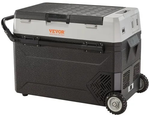 VEVOR Portable Car Refrigerator Freezer Compressor 40Qt Dual Zone for Car Home