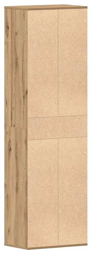 vidaXL Ντουλάπι παπουτσιών Artisan Oak 54x34x183cm Κατασκευασμένο ξύλο