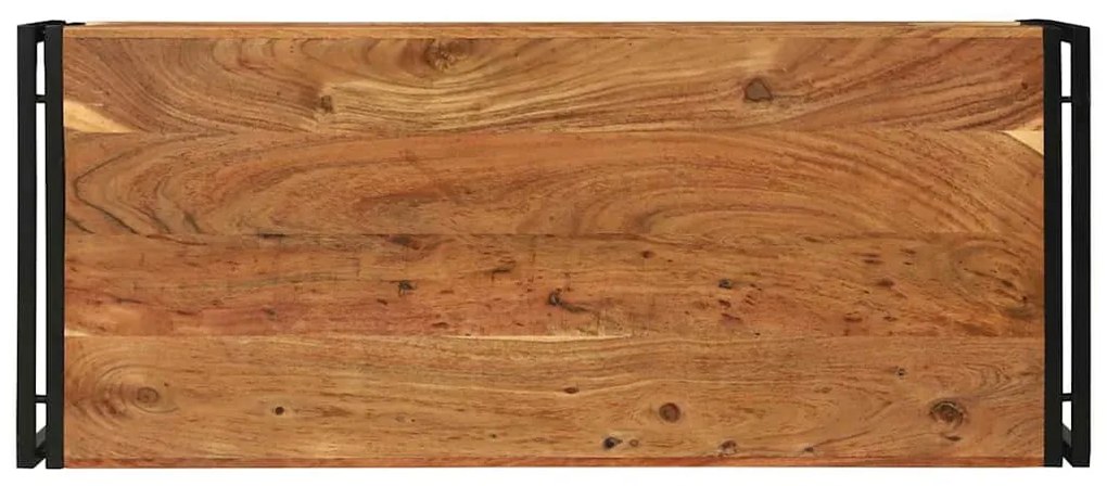 vidaXL Τραπεζάκι σαλονιού Καφέ 120 x 50 x 38 εκ Στερεό Ξύλο Ακακίας