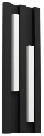 Απλίκα Φωτιστικό Τοίχου LED IP55 FANDINA Eglo-900118-Μαύρο 900118