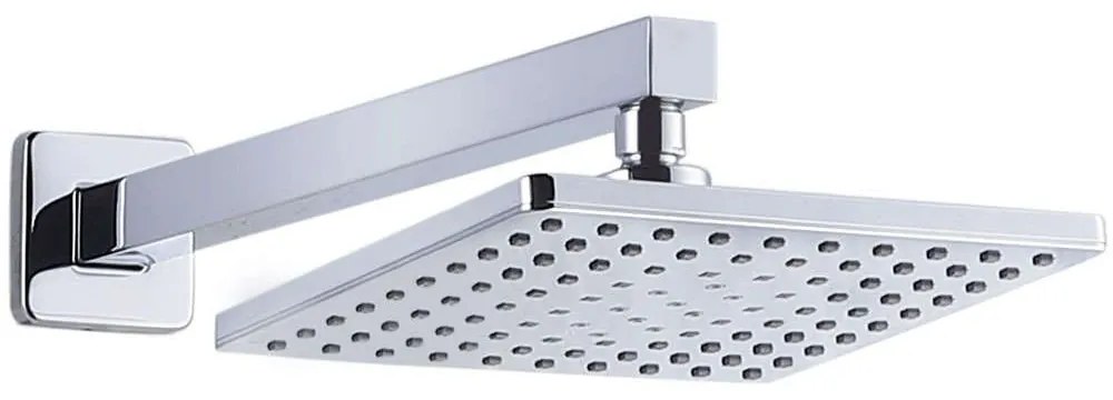Κεφαλή Ντους Με Βραχίονα Delos G38E-T282 Chrome Karag Metal,Abs