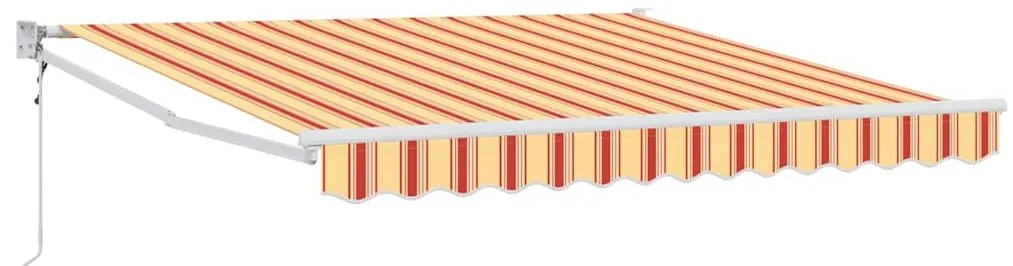 vidaXL Σκηνίτσα Αναδιπλούμενη Striped Κίτρινο, Πορτοκαλί. 300 x 250 εκ