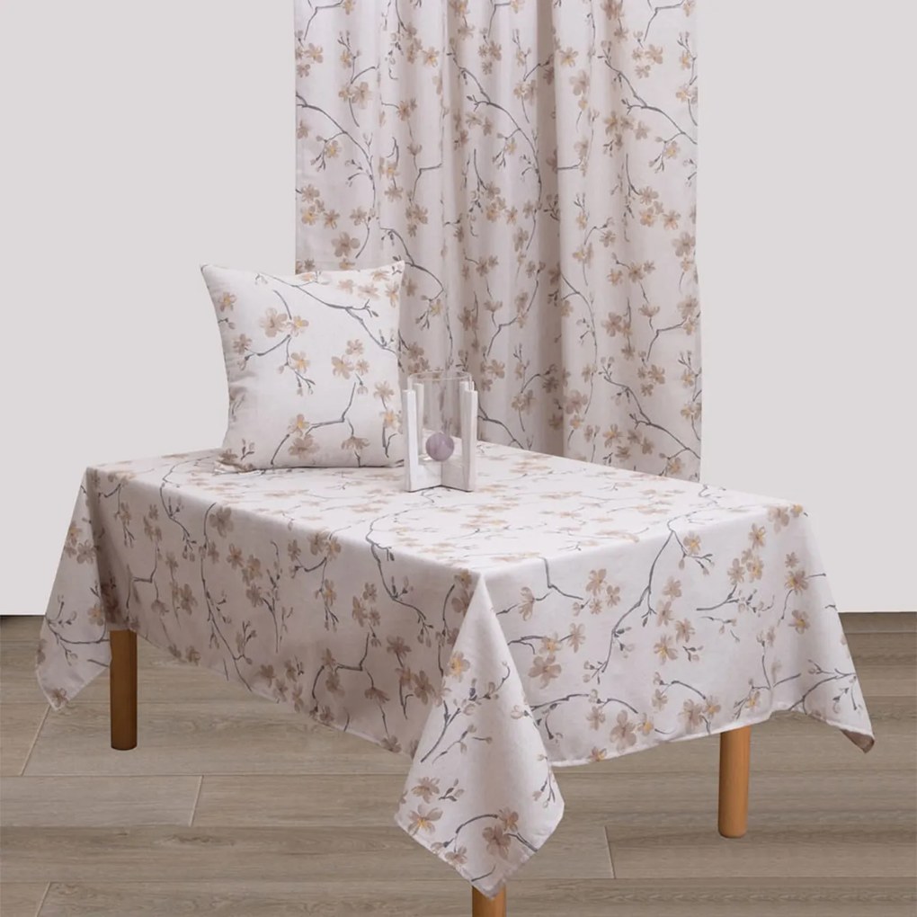 Τραπεζομάντηλο (140x240) Viopros Dinner Ρούμπι Μπεζ