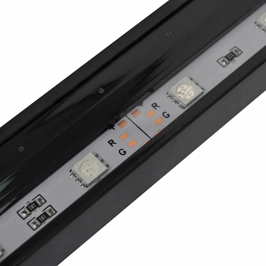 vidaXL Λάμπα/Μπάρα Ενυδρείου LED RGB 71 εκ. με Φυσαλίδες