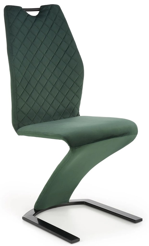 K442 chair color: dark green DIOMMI V-CH-K/442-KR-C.ZIELONY