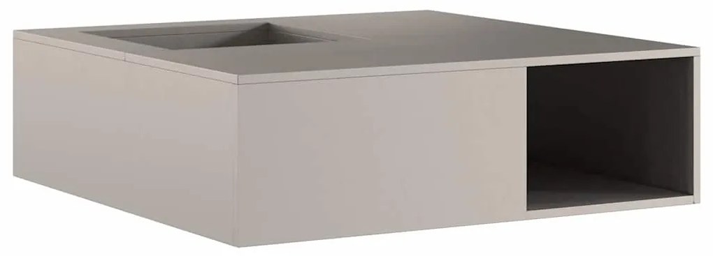 vidaXL Φωτιά Καφέ 100 x 100 x 30 cm Ατσάλι σκληρυθέν στον αέρα