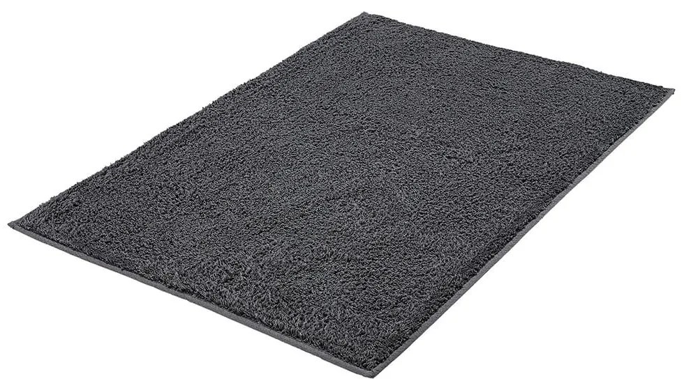 Πατάκι Μπάνιου Kansas 4018 Dark Grey Kleine Wolke 70X120 100% Βαμβάκι