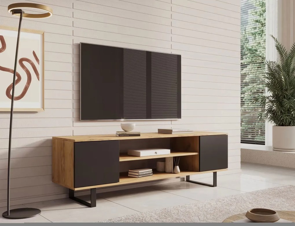 Έπιπλο τηλεόρασης LuxeView-Mauro-Μήκος: 155 εκ.