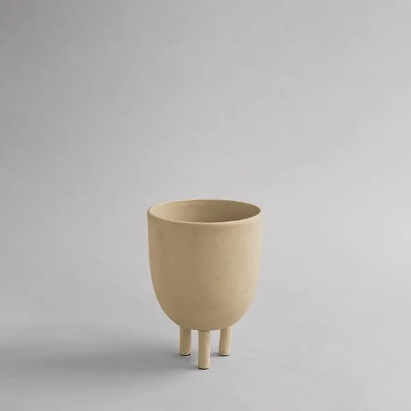 Duck Κεραμικό Βάζο-Κασπώ Μπεζ H27xD20cm 101 COPENHAGEN