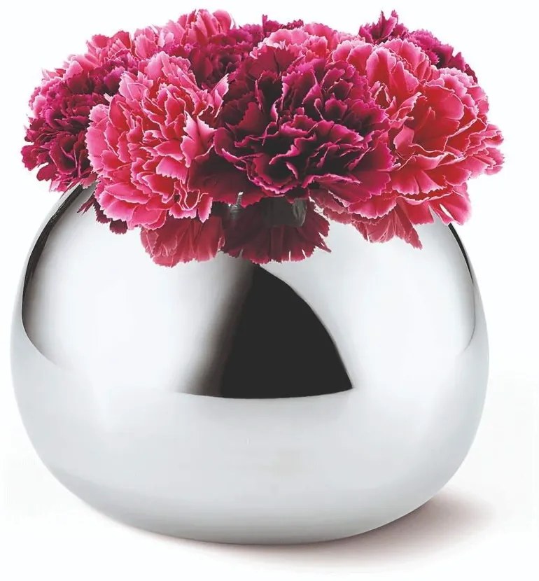 Βάζο Bella 202005 20x20x15cm Inox Philippi Stainless Steel