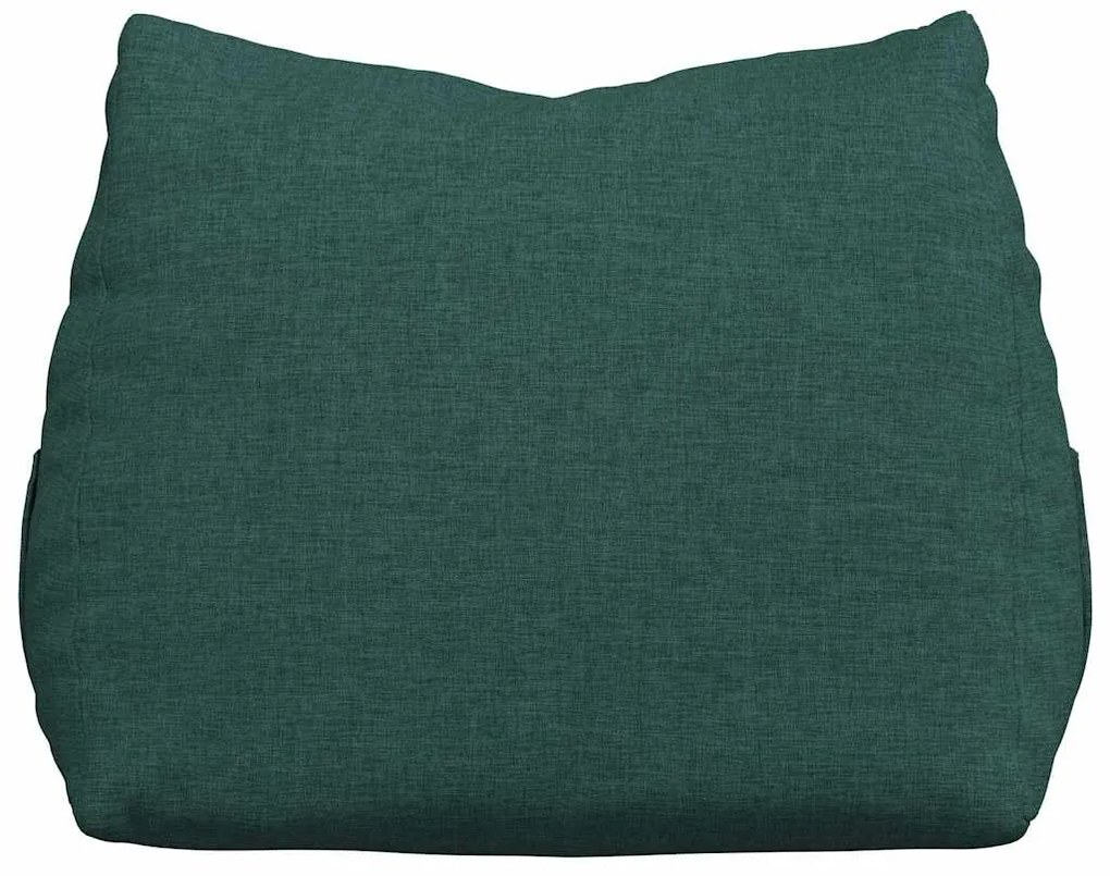 vidaXL Μαξιλάρι Πλάτης Σκούρο Πράσινο 45 x 20 x 35 εκ. ύφασμα