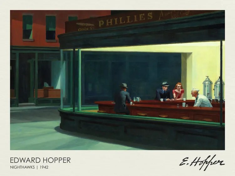 Αναπαραγωγή Νυχτερίδες, Edward Hopper