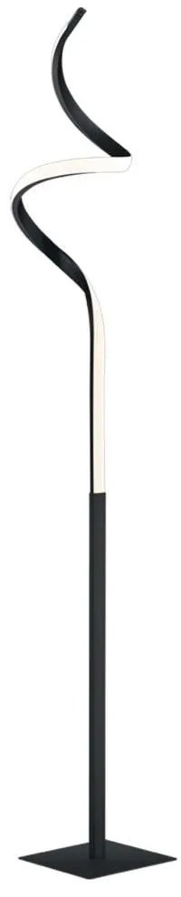 Φωτιστικό Δαπέδου Course R42051132 1xLed 11W 20,5x145cm Black Mat RL Lighting Metal