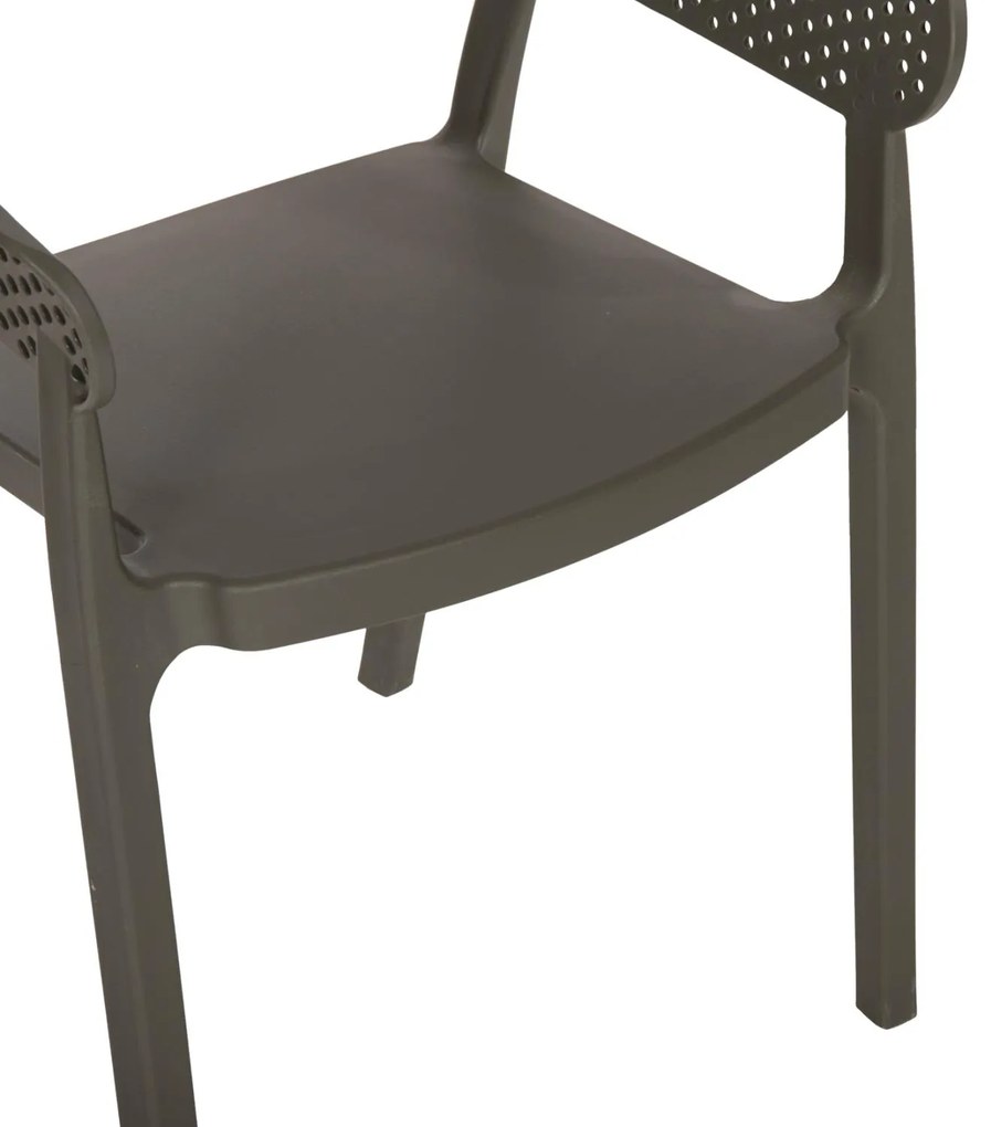 ΠΟΛΥΘΡΟΝΑ ΠΟΛΥΠΡΟΠΥΛΕΝΙΟΥ PERFOE  DARK OLIVE 53,5x50,5x73Υεκ. 53.5x50.5x73 εκ.