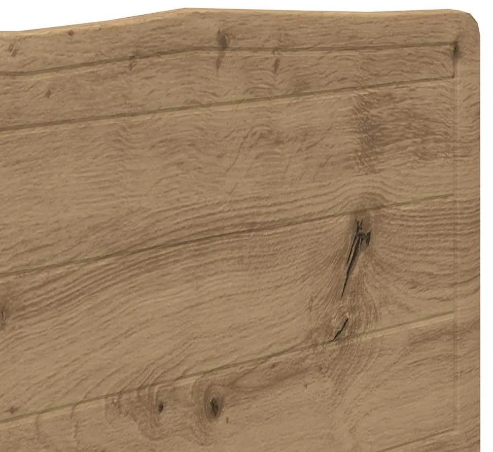 vidaXL Κεφαλάρι με κεφαλάρι Artisan Oak 160 cm Επεξεργασμένο ξύλο