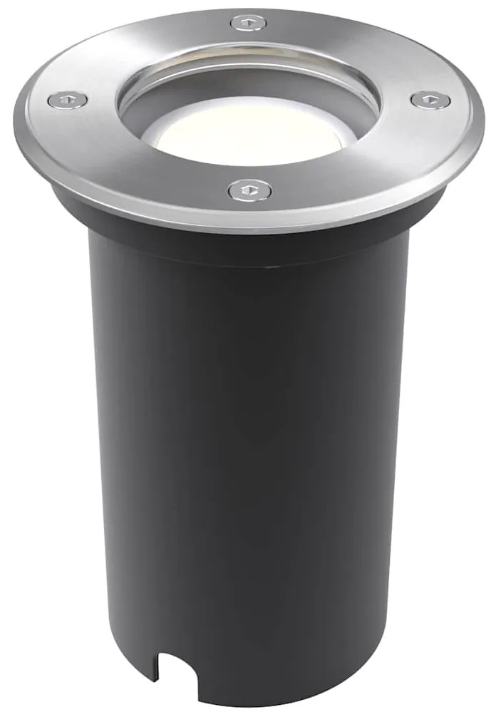 vidaXL Φωτιστικά LED Χωνευτά Εξωτερικού Χώρου 3 τεμ. Στρογγυλά