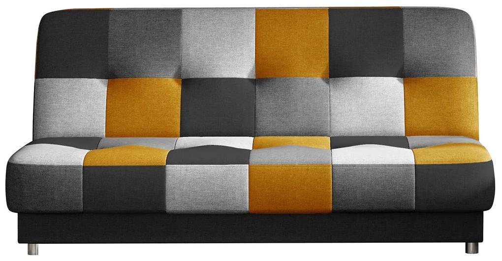 Καναπές κρεβάτι Elyria 123, Λειτουργία ύπνου,  Αποθηκευτικός χώρος, 192x90x90cm, Πόδια: Πλαστική ύλη,Πεύκο