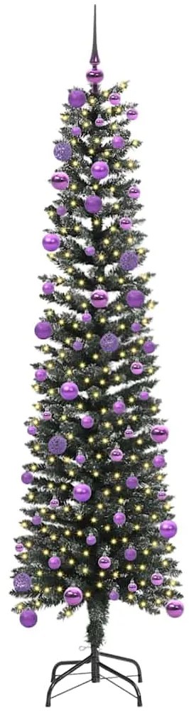 vidaXL Τεχνητό Χριστουγεννιάτικο Δέντρο με 300 LED Πράσινο 180 cm