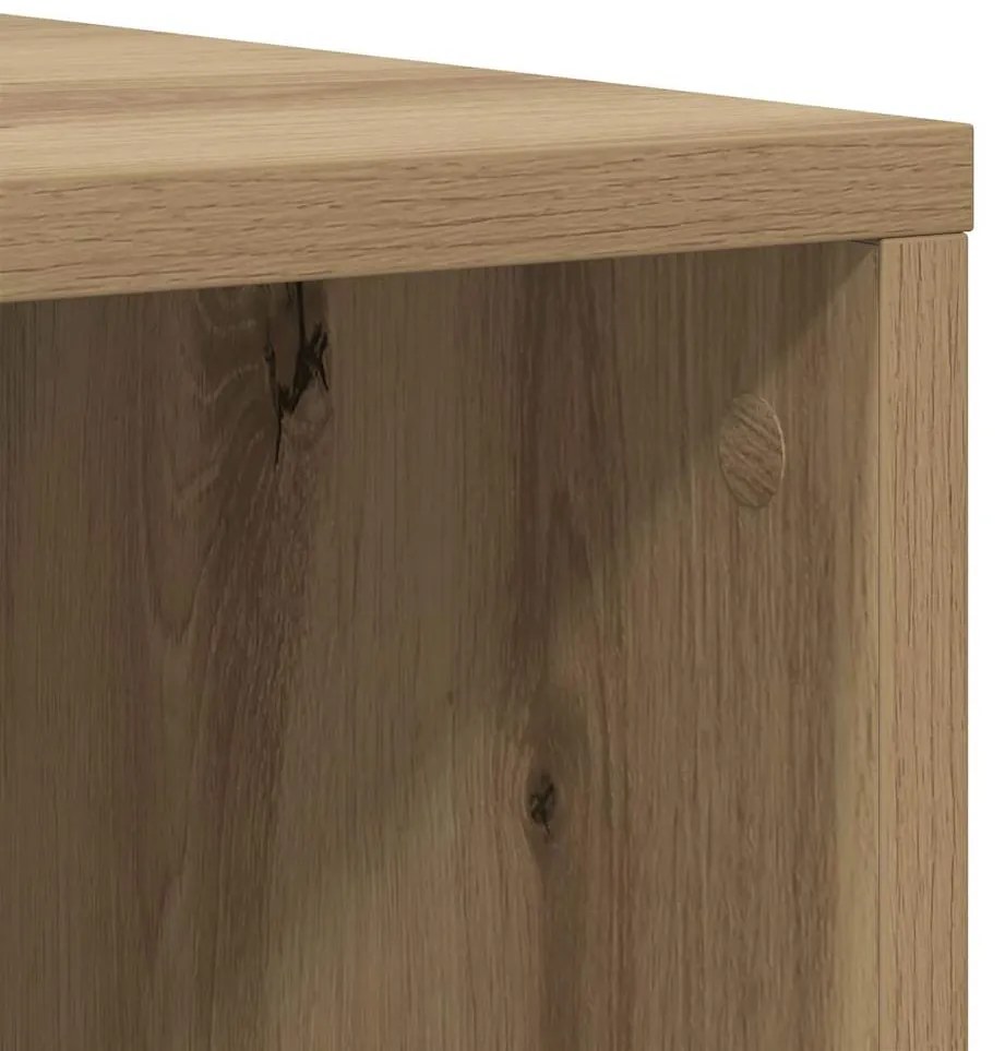 vidaXL Σετ επίπλου τηλεόρασης 2 pcs Artisan Oak Επεξεργασμένο ξύλο