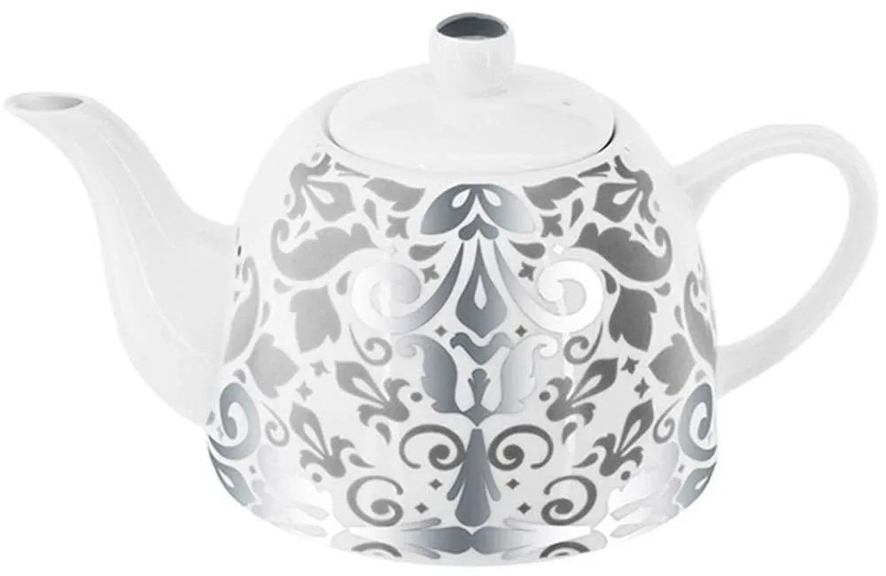 Τσαγιέρα 07.152218B 1lt White-Grey Ceramic